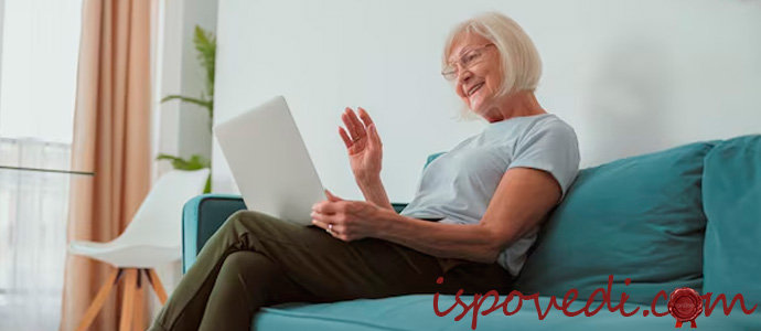 женщина отдыхает