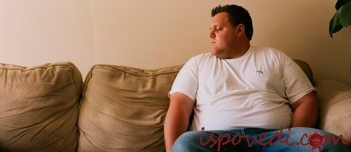 толстый мужчина