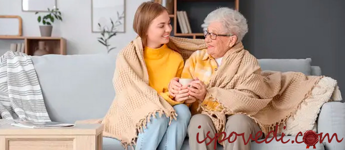 разговор бабушки и взрослой внучки