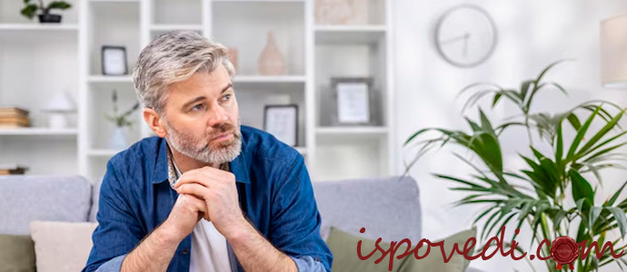 грустный мужчина