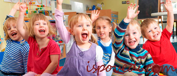 дети в детском саду