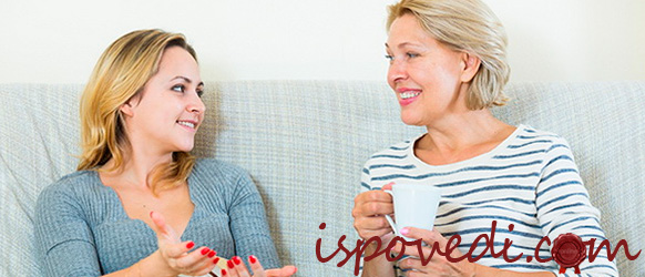 мама с дочерью