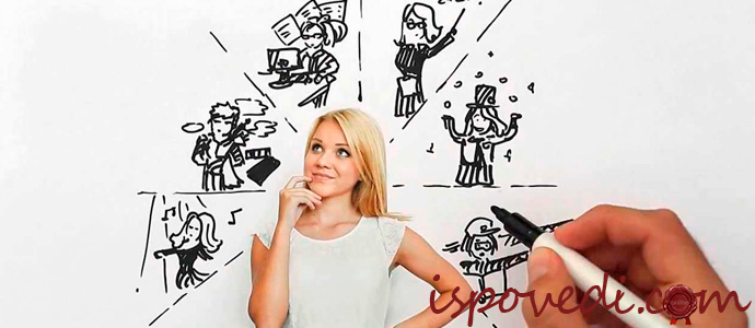 девушка не может выбрать себе профессию